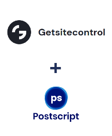 Інтеграція Getsitecontrol та Postscript