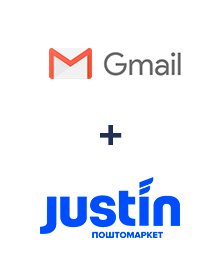 Інтеграція Gmail та Justin