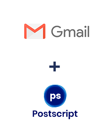 Інтеграція Gmail та Postscript