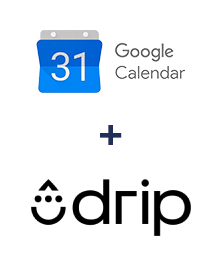 Інтеграція Google Calendar та Drip