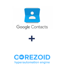Інтеграція Google Contacts та Corezoid
