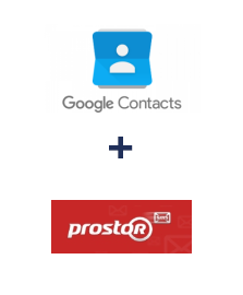 Інтеграція Google Contacts та Prostor SMS