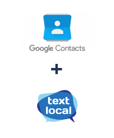 Інтеграція Google Contacts та Textlocal