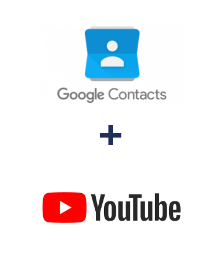 Інтеграція Google Contacts та YouTube