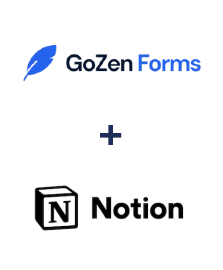 Інтеграція GoZen Forms та Notion