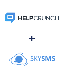 Інтеграція HelpCrunch та SkySMS