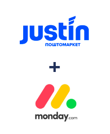 Інтеграція Justin та Monday.com