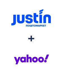 Інтеграція Justin та Yahoo!