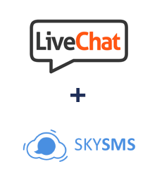 Інтеграція LiveChat та SkySMS