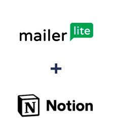 Інтеграція MailerLite та Notion