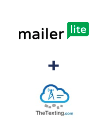 Інтеграція MailerLite та TheTexting