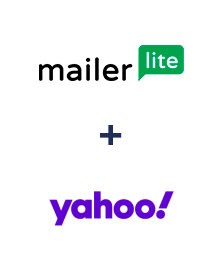 Інтеграція MailerLite та Yahoo!