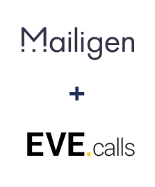 Інтеграція Mailigen та Evecalls
