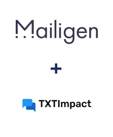 Інтеграція Mailigen та TXTImpact