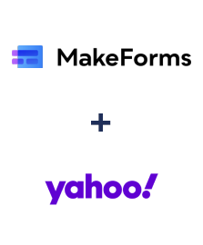 Інтеграція MakeForms та Yahoo!