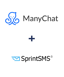 Інтеграція ManyChat та SprintSMS