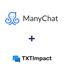 Інтеграція ManyChat та TXTImpact