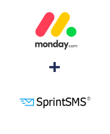 Інтеграція Monday.com та SprintSMS