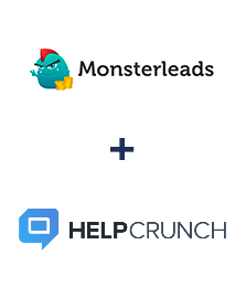 Інтеграція Monster Leads та HelpCrunch