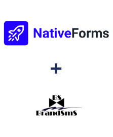 Інтеграція NativeForms та BrandSMS 