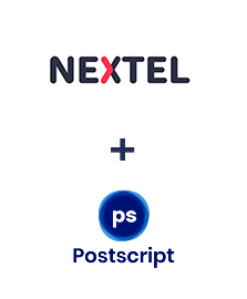 Інтеграція Nextel та Postscript