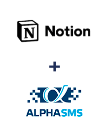 Інтеграція Notion та AlphaSMS