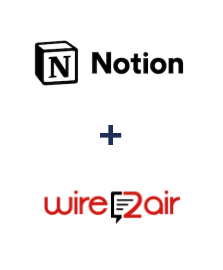 Інтеграція Notion та Wire2Air