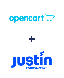 Інтеграція Opencart та Justin