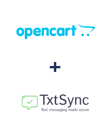 Інтеграція Opencart та TxtSync