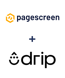 Інтеграція Pagescreen та Drip