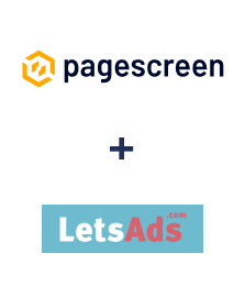 Інтеграція Pagescreen та LetsAds