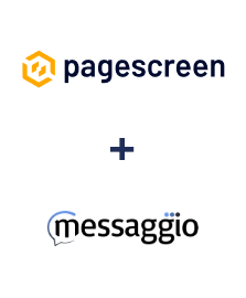 Інтеграція Pagescreen та Messaggio