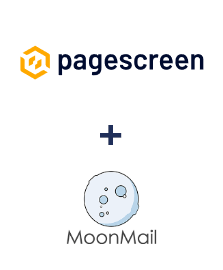 Інтеграція Pagescreen та MoonMail