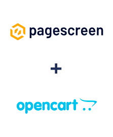 Інтеграція Pagescreen та Opencart