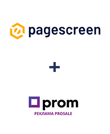 Інтеграція Pagescreen та Prom