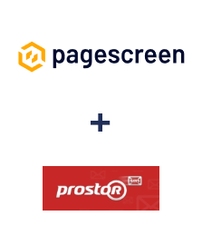 Інтеграція Pagescreen та Prostor SMS