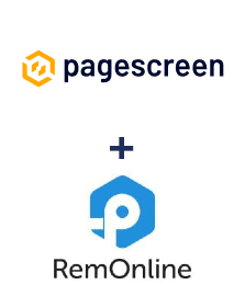 Інтеграція Pagescreen та RemOnline