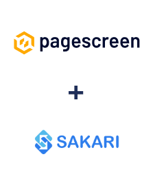Інтеграція Pagescreen та Sakari