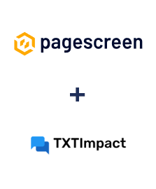 Інтеграція Pagescreen та TXTImpact