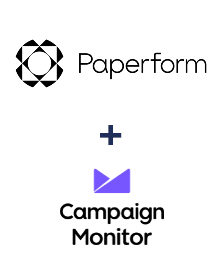 Інтеграція Paperform та Campaign Monitor
