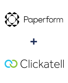 Інтеграція Paperform та Clickatell