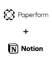 Інтеграція Paperform та Notion