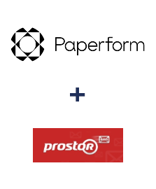 Інтеграція Paperform та Prostor SMS