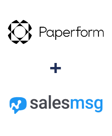 Інтеграція Paperform та Salesmsg