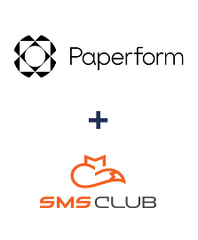 Інтеграція Paperform та SMS Club