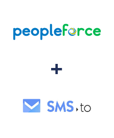 Інтеграція PeopleForce та SMS.to