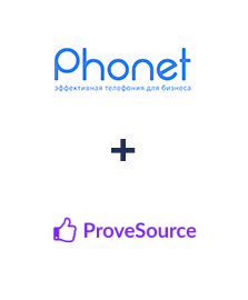 Інтеграція Phonet та ProveSource