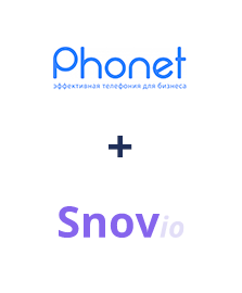 Інтеграція Phonet та Snovio