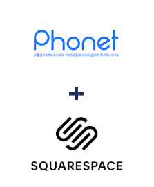 Інтеграція Phonet та Squarespace