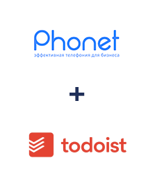 Інтеграція Phonet та Todoist